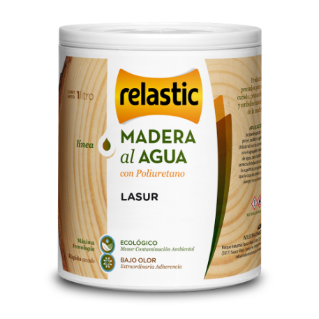 [LPMAP1] Lasur Protector para Madera al Agua con Poliuretano (1 Litro)