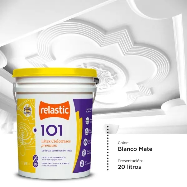 [10120] 101 Latex Cielorrasos Premium (20 Litros)