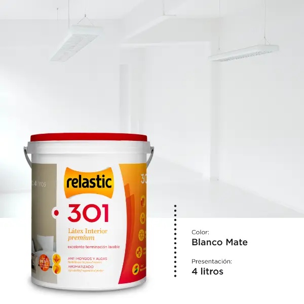[3014] 301 Latex Interior Premium (4 Litros)