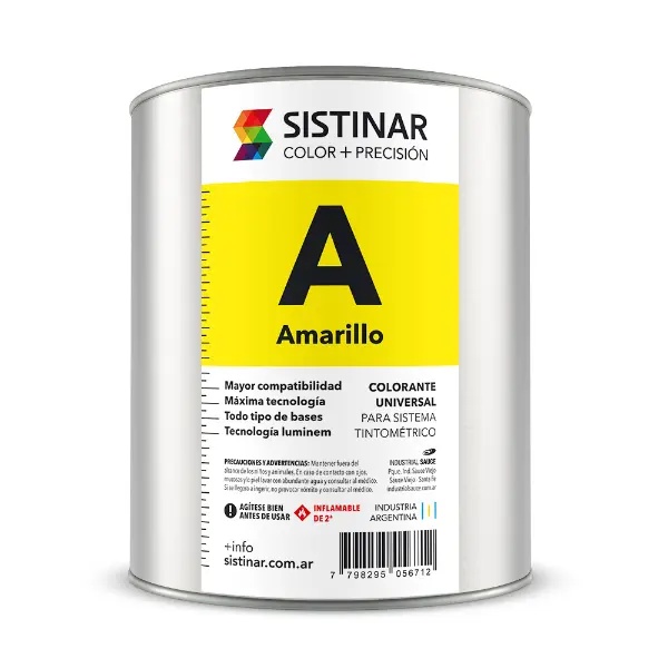 [CCA] Colorante Tintométrico Universal (Amarillo Exterior)