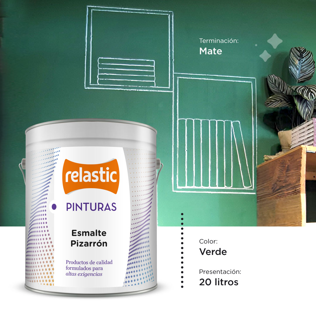 [EPV20] Esmalte Pizarron (Verde, 20 Litros)
