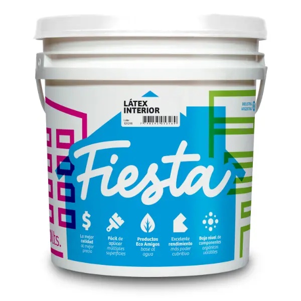 [FIN10] Latex Interior Fiesta (10 Litros)