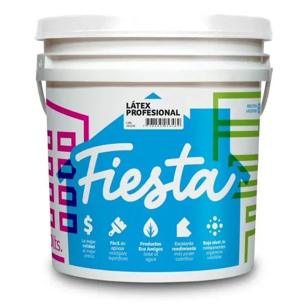 [LPF10] Latex Profesional Fiesta (10 Litros)
