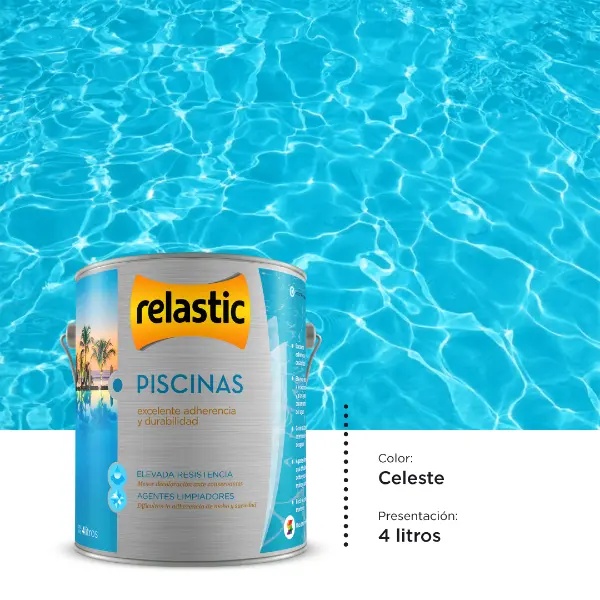 [PSC4] Piscina Solvente (Celeste, 4 Litros)