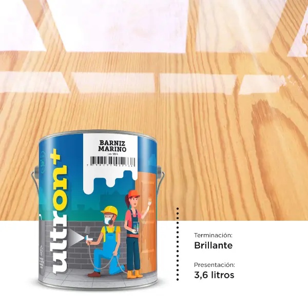 [UBZ4] Ultron Barniz Marino (3.6 Litros)