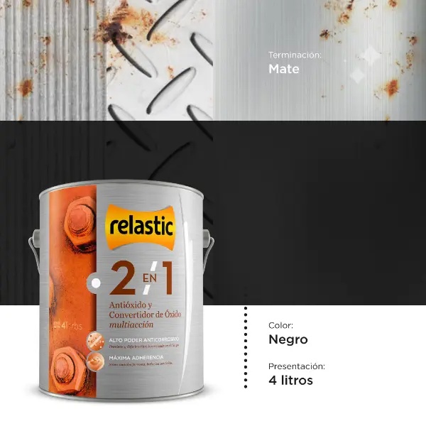 [21N4] 2 en 1 Convertidor y Antioxido (Negro, 4 Litros)