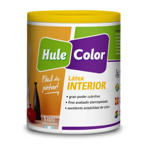 [O1] Latex Interior Obras Hule Color (1 Litro)
